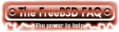 The FreeBSD FAQ